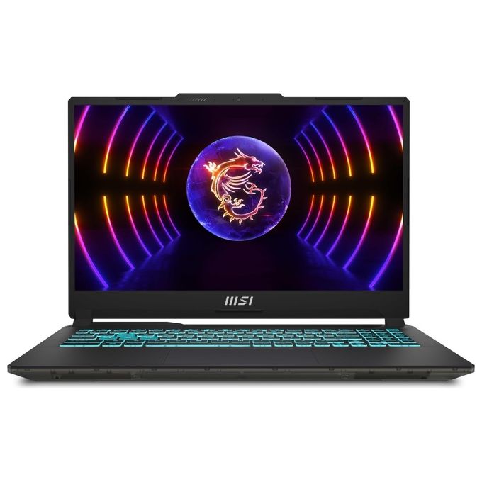 [ComeNuovo] MSI Notebook Gaming Cyborg 15 A12VE-059XIT Processore Intel Core i7-12650H,Ram 16Gb, Hd 512Gb Ssd, Display 15.6'' Full HD 144 Hz, Scheda Grafica NVIDIA GeForce RTX 4050 6GB, FreeDos