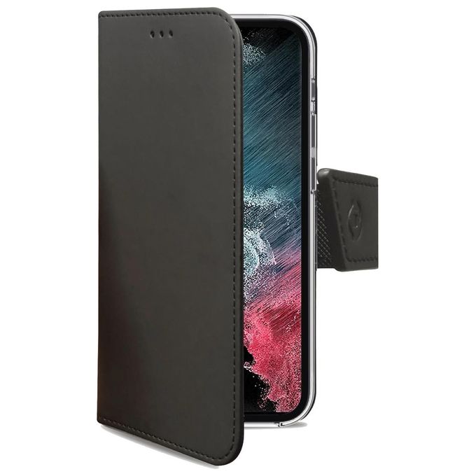 Celly Wally Case per Samsung Galaxy S23 5G Nero