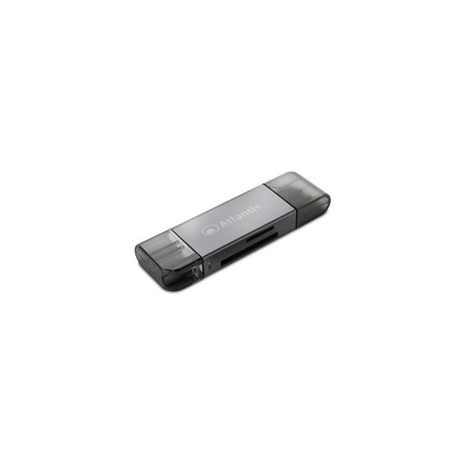 Atlantis Land P005-CR32 Lettore di Schede USB 3.2 Gen 1 Nero