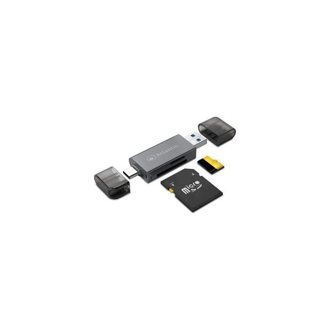 Atlantis Land P005-CR32 Lettore di Schede USB 3.2 Gen 1 Nero