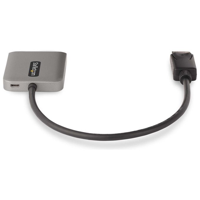 StarTech.com Hub Mst Displayport A 2 Porte Adattatore Multi-Monitor Dp 1.4 A 2x Dp 4k 60hz