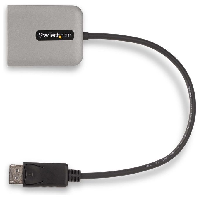 StarTech.com Hub Mst Displayport A 2 Porte Adattatore Multi-Monitor Dp 1.4 A 2x Dp 4k 60hz