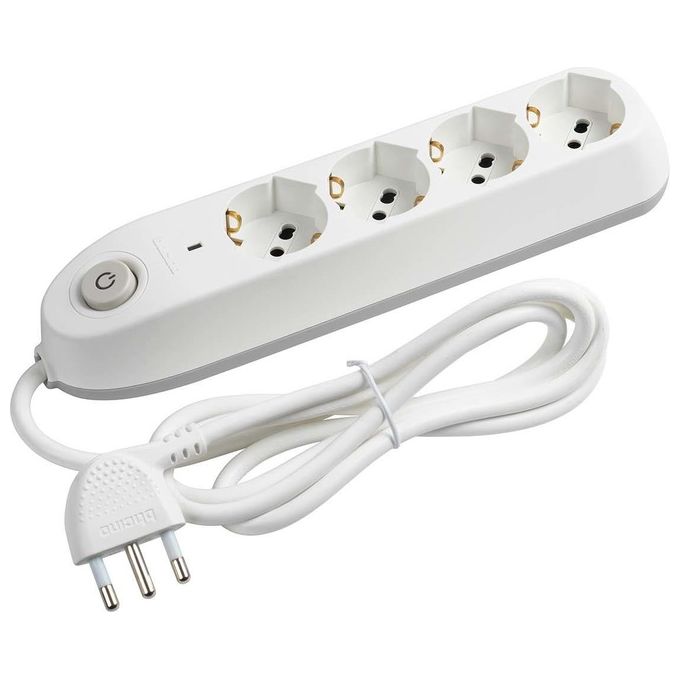 Bticino Ciabatta Multipresa Elettrica 4 Prese Universale