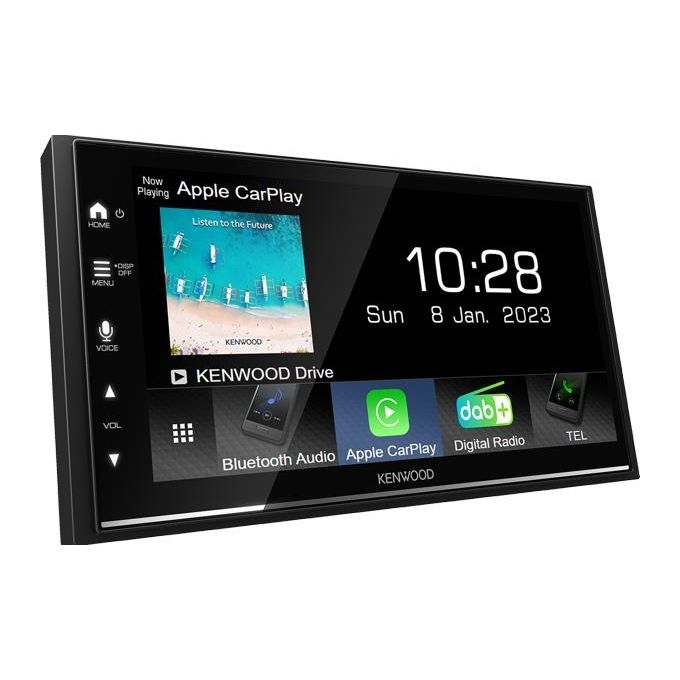 Kenwood DMX7722DABS Autoradio 6.8'' CarPlay Wireless Android Auto DAB+ Bluetooth