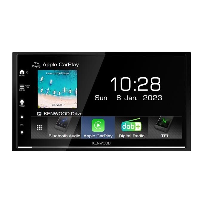 Kenwood DMX7722DABS Autoradio 6.8'' CarPlay Wireless Android Auto DAB+ Bluetooth