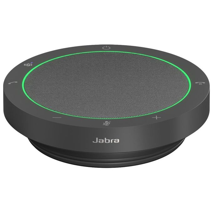 Jabra 2740-109 Speak2 40 Vivavoce Cablato USB-C e USB-A con 4 Microfoni Beamforming e Certificazione Microsoft Teams colore Grigio Scuro