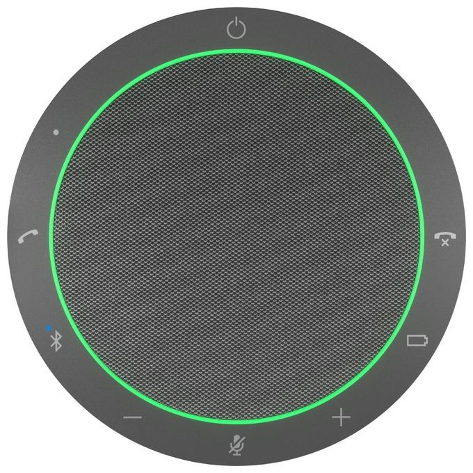 Jabra 2755-209 Speak2 55 UC Vivavoce Bluetooth USB-C 4 Microfoni Beamforming Cancellazione Rumore 12h Autonomia IP64 colore Grigio