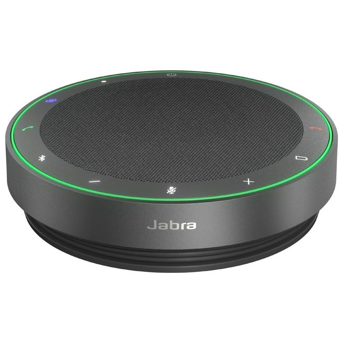 Jabra 2775-329 Speak2 75 Vivavoce Universale USB Bluetooth 5.2 con 4 Microfoni e Certificazione Microsoft Teams colore Nero