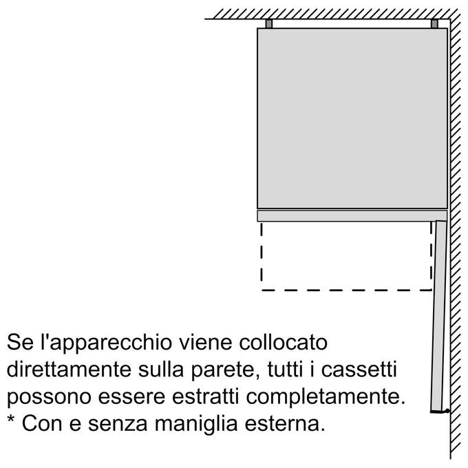 Bosch KGN392LDC Serie 4 Frigorifero Combinato 368 L 203 cm Classe D 36 dB No Frost Multi-Airflow (203x60x66 cm) colore Acciaio Inox