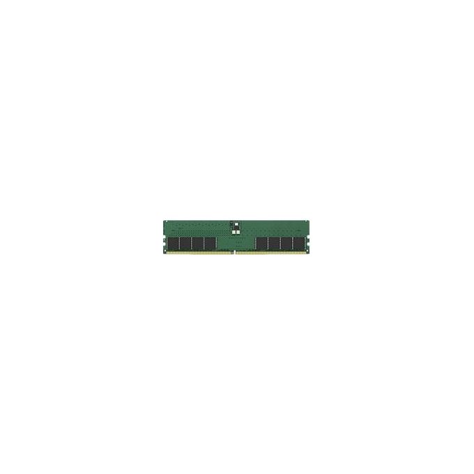 Kingston Technology KVR56U46BD8-32 ValueRAM Memoria RAM DDR5 32 GB 1 x 32 GB 5600 MT-s CL46 288-pin DIMM colore Verde