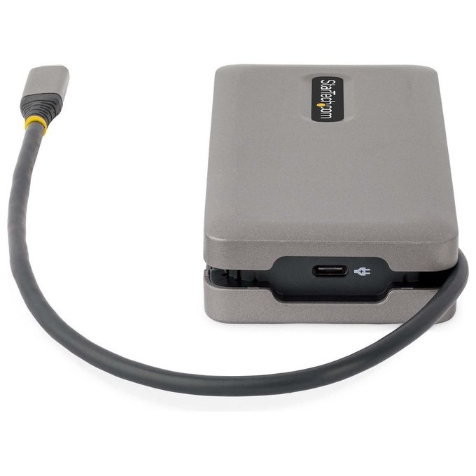 StarTech.com DKT31CVHPD3 Adattatore Multiporta USB-C Docking Station HDMI VGA 4K60Hz Hub USB 3 porte GbE PD 100W colore Grigio
