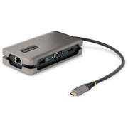 StarTech.com DKT31CVHPD3 Adattatore Multiporta USB-C Docking Station HDMI VGA 4K60Hz Hub USB 3 porte GbE PD 100W colore Grigio