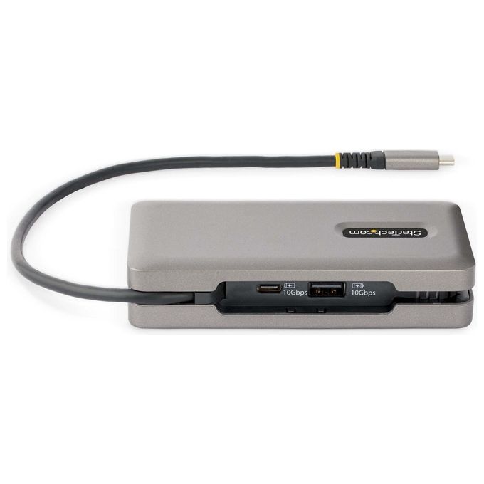 StarTech.com DKT31CVHPD3 Adattatore Multiporta USB-C Docking Station HDMI VGA 4K60Hz Hub USB 3 porte GbE PD 100W colore Grigio