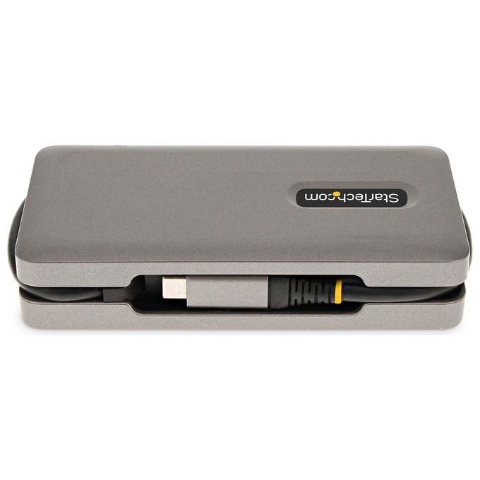 StarTech.com DKT31CVHPD3 Adattatore Multiporta USB-C Docking Station HDMI VGA 4K60Hz Hub USB 3 porte GbE PD 100W colore Grigio