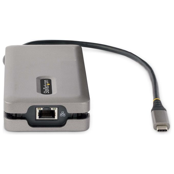 StarTech.com DKT31CVHPD3 Adattatore Multiporta USB-C Docking Station HDMI VGA 4K60Hz Hub USB 3 porte GbE PD 100W colore Grigio