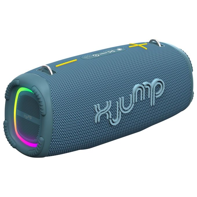 X JUMP XJ 200 Cassa Bluetooth Portatile 90W TWS Microfono Incorporato IPX5 12000 mAh colore Blu