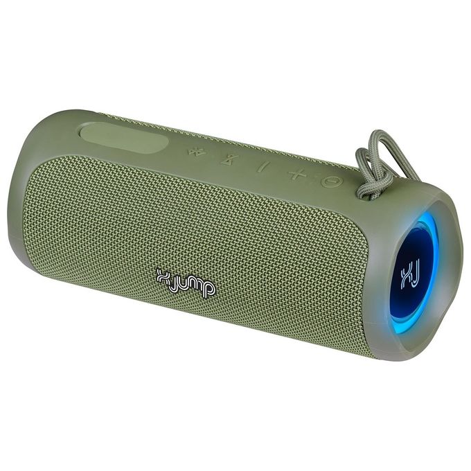 X JUMP XJ 100 Cassa Bluetooth Wireless TWS 40W IP67 AUX-IN Microfono colore Verde