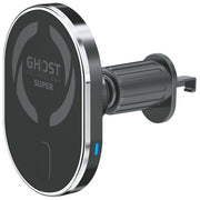 Celly GHOSTSUPERMAGCH Ghost SuperMag Charge15 Supporto Auto MagSafe iPhone Ricarica Wireless 15W colore Nero