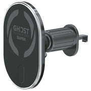 Celly GHOSTSUPERMAG Ghost SuperMag Supporto Auto Smartphone Bocchette Aria MagSafe Ricarica Wireless Rapida colore Nero