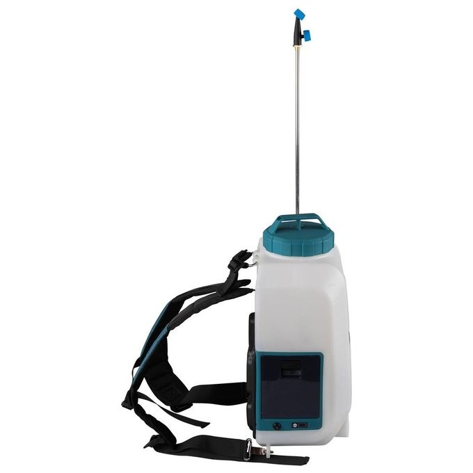 Makita DUS158Z Spruzzatore da Giardino a Spalla 15 L 18V LXT con Imbracatura Ventilata colore Blu Bianco