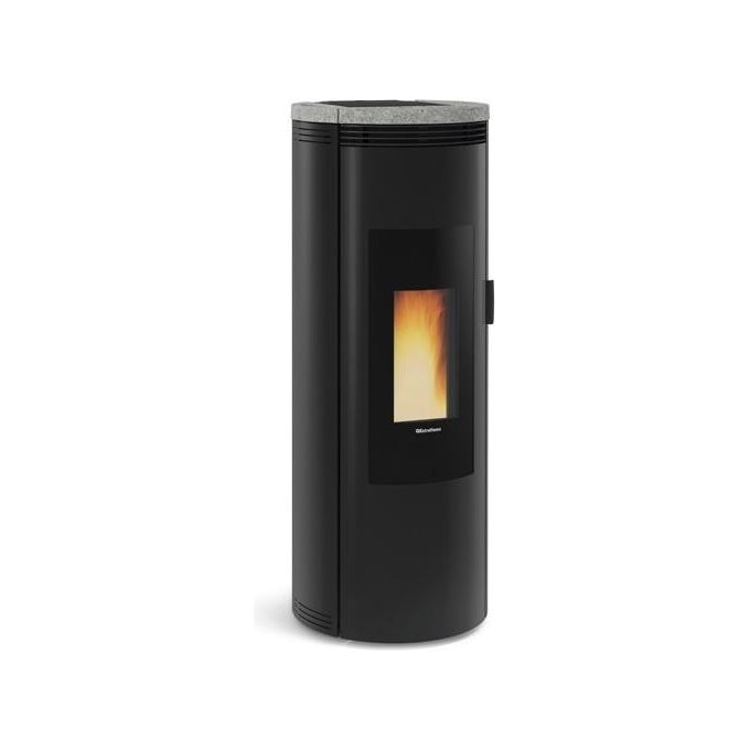 LA NORDICA Extraflame AMIKA Stufa a Pellet Libera Installazione 8kW Nero e Grigio