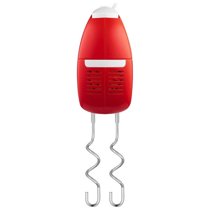 Sencor SHM 5404RD Sbattitore Elettrico Manuale 200 W 5 Velocita' Regolabili Funzione Turbo Impugnatura Ergonomica colore Rosso