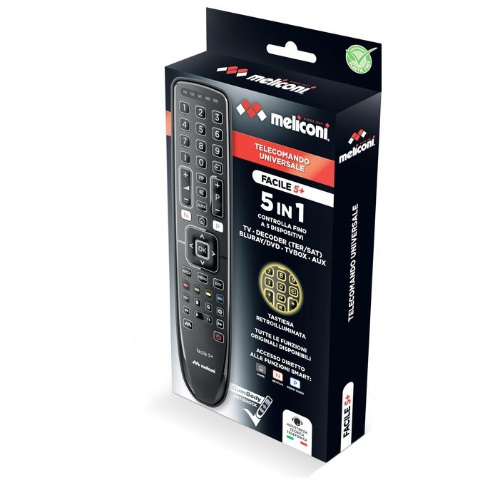 Meliconi Gumbody Facile 5 Telecomando