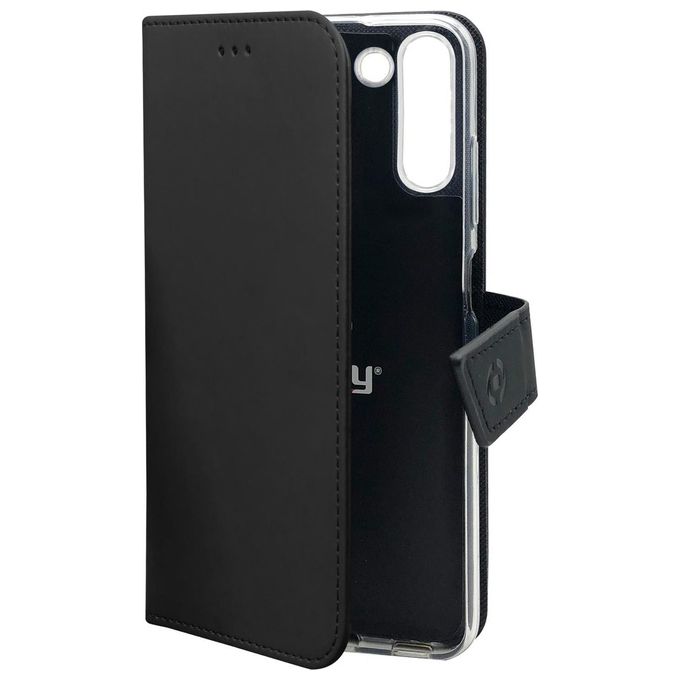 Celly Wally Case per Samsung Galaxy S23 5G Nero