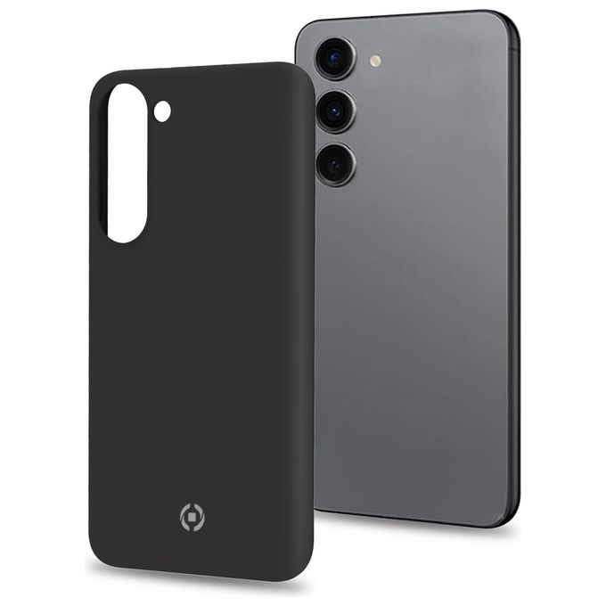 Celly Cromo Cover per Samsung Galaxy S23 5G Nero