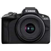 Canon 5811C013 EOS R50 Fotocamera Mirrorless APS-C 24.2 MP 4K UHD Kit Obiettivo RF-S 18-45mm f4.5-6.3 IS STM Dual Pixel CMOS AF II colore Nero