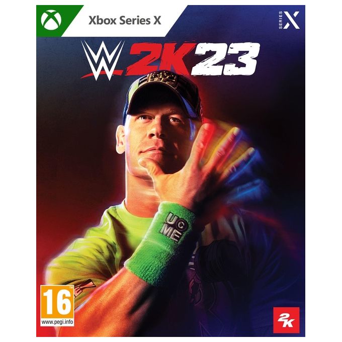 2K SWXX0135 WWE 2K23 Videogioco Lotta Sport Multilingua Xbox Series X colore Nero