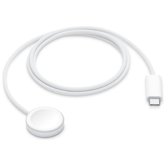 Apple MT0H3TY-A Cavo Magnetico USB-C Ricarica Rapida Apple Watch 1 m colore Bianco