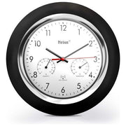 Mebus 19453 Orologio da Parete Radiocontrollato con Termometro e Igrometro
