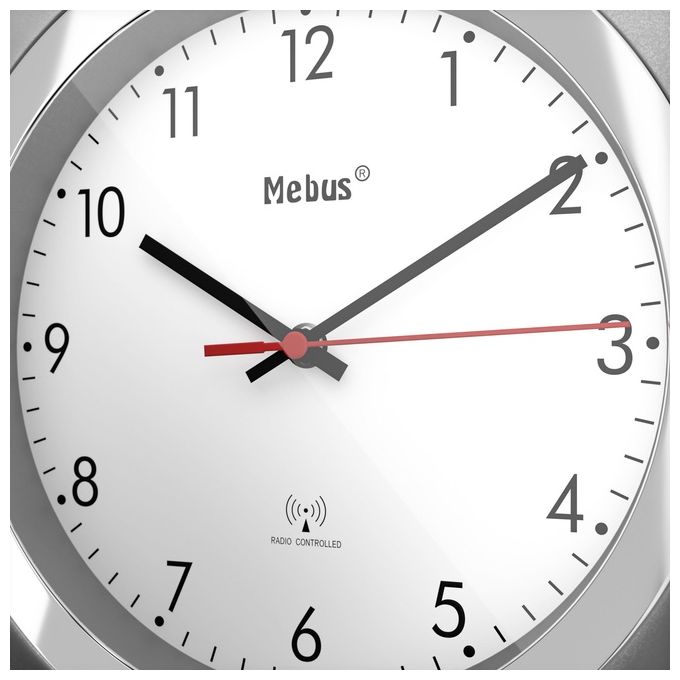 Mebus 19452 Orologio da Parete Radiocontrollato