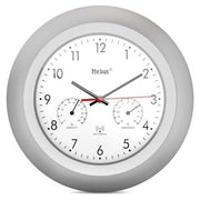 Mebus 19450 Orologio da Parete Radiocontrollato con Termometro e Igrometro
