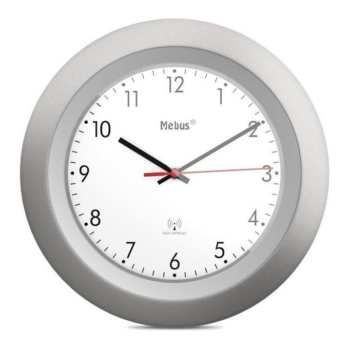 Mebus 19448 Orologio da Parete Radiocontrollato