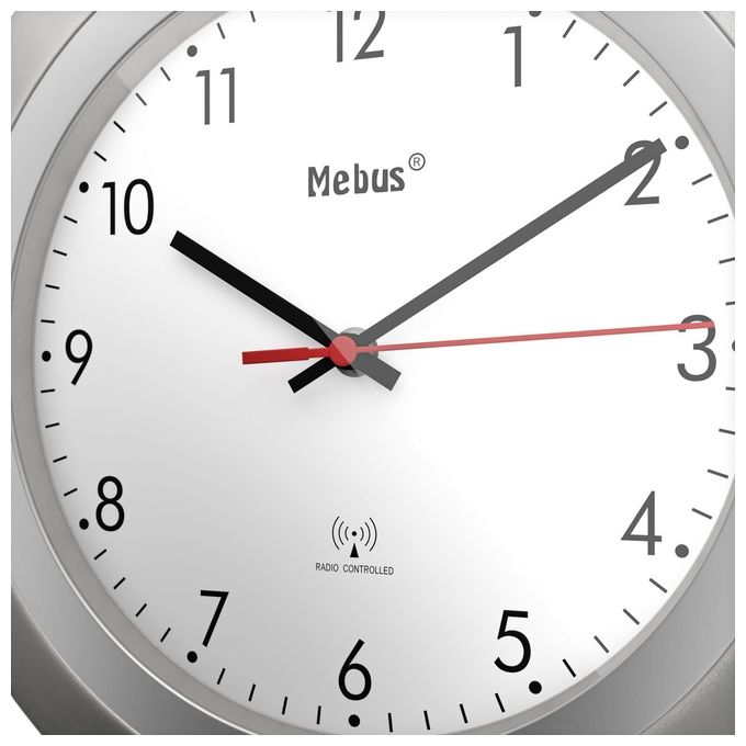 Mebus 19448 Orologio da Parete Radiocontrollato