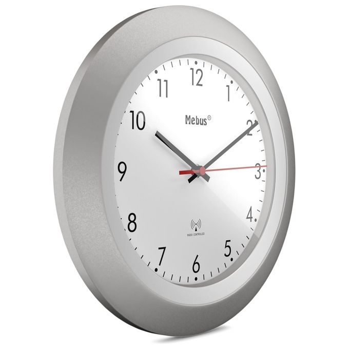 Mebus 19448 Orologio da Parete Radiocontrollato