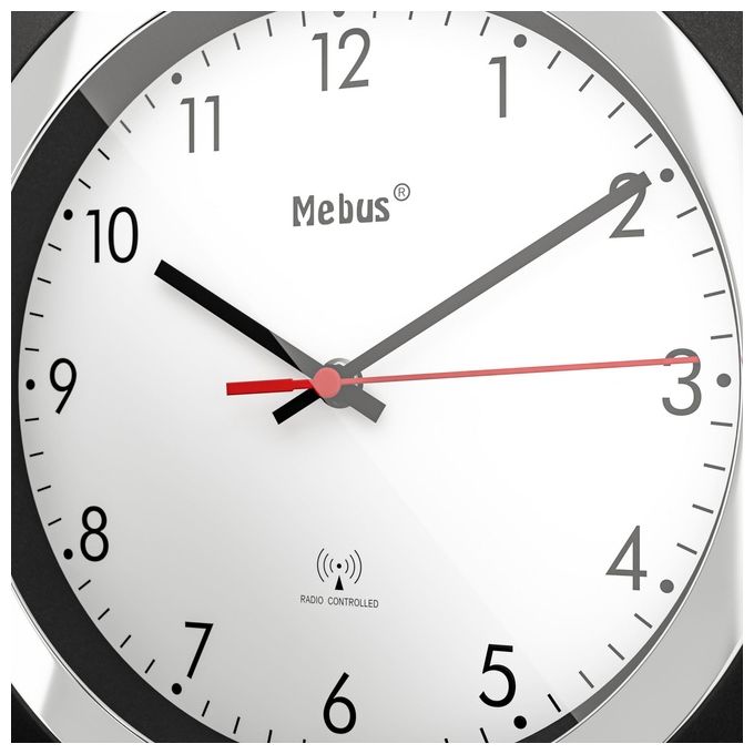 Mebus 19451 Orologio da Parete Radiocontrollato