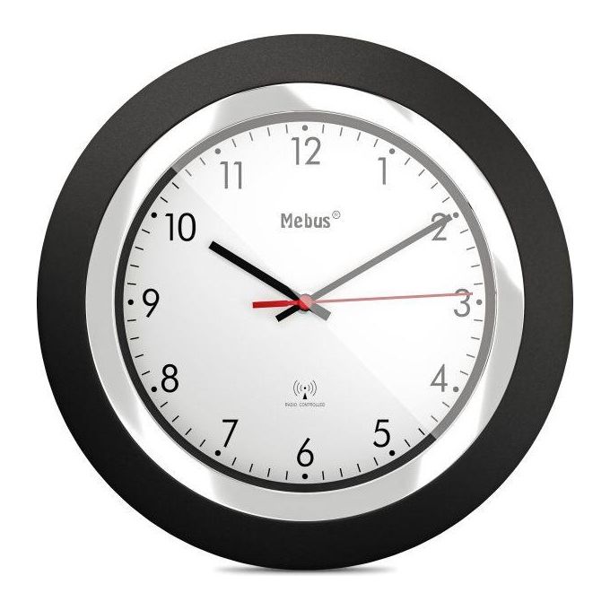 Mebus 19451 Orologio da Parete Radiocontrollato