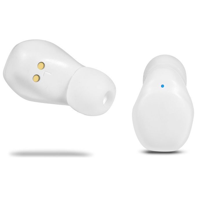 Celly Auricolari True Wireless EarBuds Flip Bianco