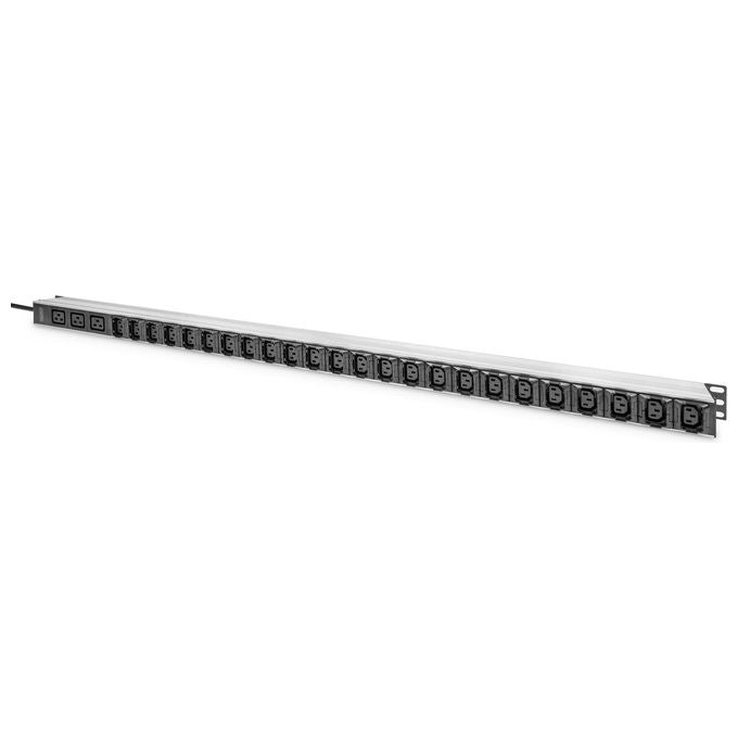 DIGITUS multipresa 1 fase 16a, 24 x c13, 3 x c19, cavo mt 3 mt con spina iec 60309 16 a