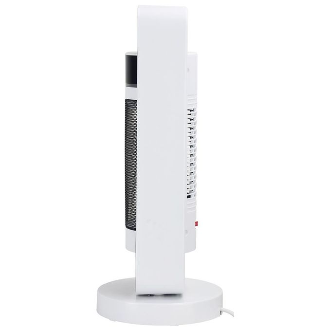 Ardes AR4P20 Oblivion Termoventilatore Torre Ceramica 2000 W 2 Livelli Timer 12 h Telecomando Touch colore Grigio Bianco