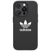 Adidas 50178 Iconic Cover iPhone 14 Pro TPU Originals Trefoil Protezione Antiurto colore Nero
