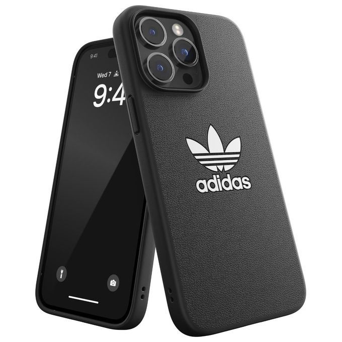 Adidas Iconic Cover per iPhone 14 Pro Max Nero