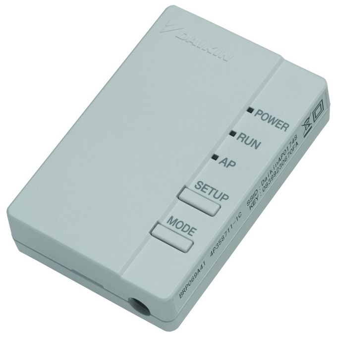 Daikin BRP069B45 Modulo Wi-Fi Controller per Condizionatore Controllo Remoto App colore Grigio