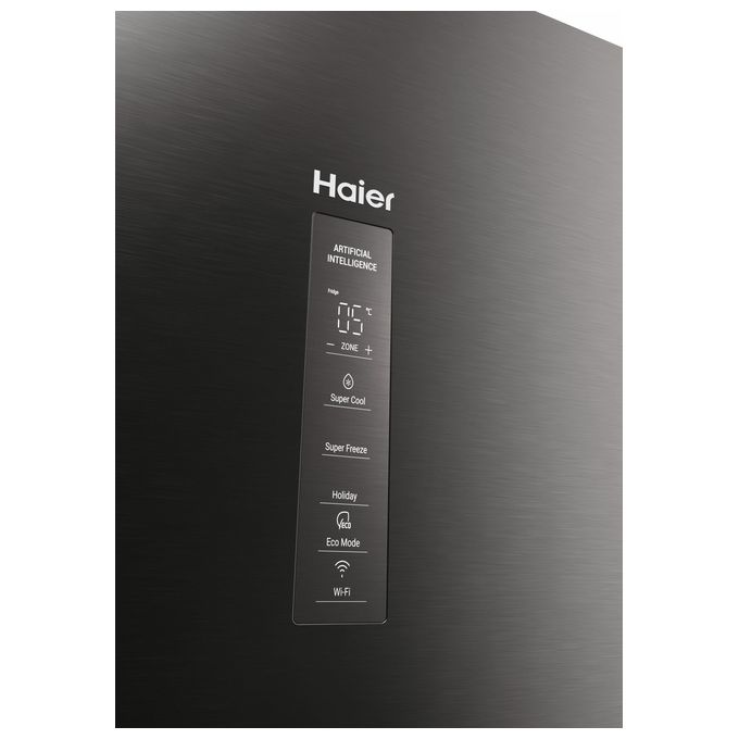 Haier HDPW3620DNPD Serie 3 PRO Frigorifero Combinato 406 L 205 cm Classe D 35 dB Total No Frost Wi-Fi colore Dark Inox