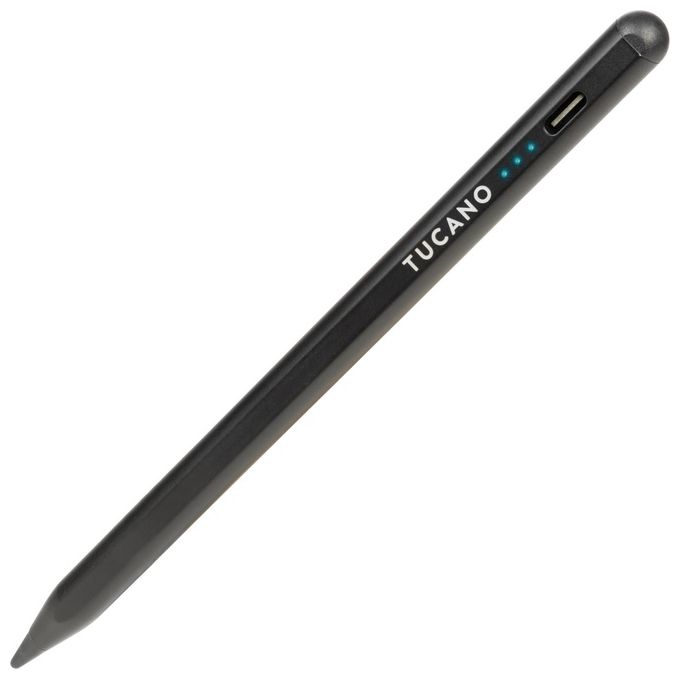 Tucano MA-USTY-BK Universal Pencil Penna Digitale Attiva Universale Tablet Smartphone USB-C 10h autonomia colore Nero