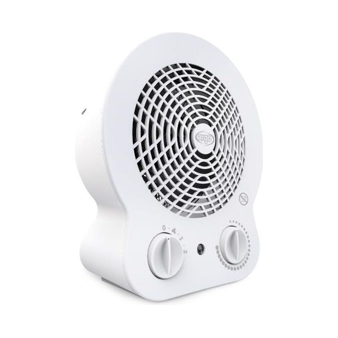 Argo Dori Ice Riscaldatore Ambiente Elettrico con Ventilatore Interno Bianco 2000W