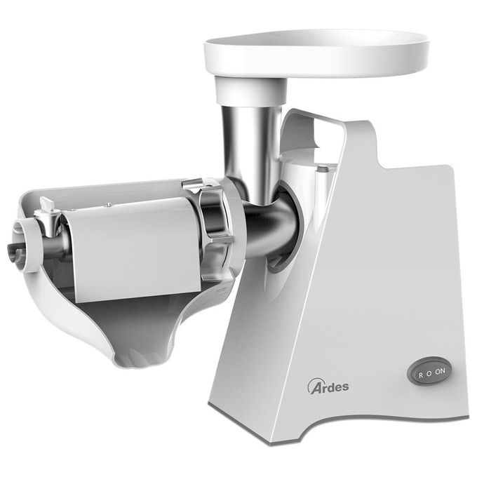 Ardes ARPATRI01 Passito Tritacarne e Passapomodoro 2 in 1 300 W 1300 g-min 35 Kg-h colore Argento Bianco